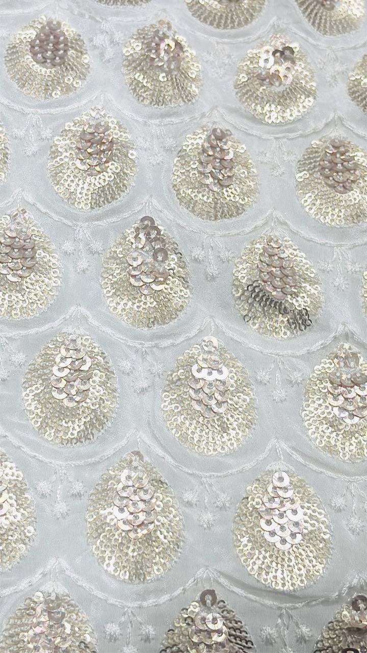 Fabric:-Pure Georgette Kali Design With Bottom and dupatta - Image 5