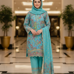 Fabric :- Crepe Silk Designer Fabric