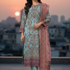 Pakistani Embroidered Heavy Chiffon with Heavy Hand Khatli Work