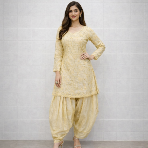 Kurti set with Farshi Salwar