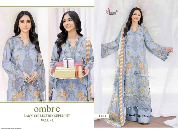 Ombre Lawn Collection Vol 1 Pakistani Replica - Image 6