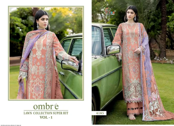 Ombre Lawn Collection Vol 1 Pakistani Replica - Image 5