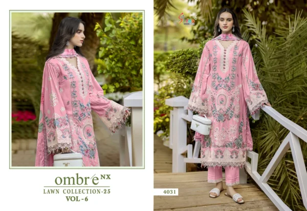 Ombre Lawn Collection 25 Vol 6 Nx Pakistani Replica - Image 6