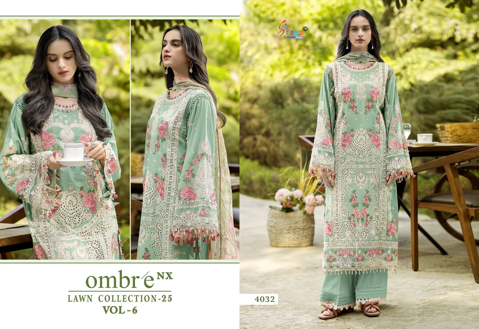 Ombre Lawn Collection 25 Vol 6 Nx Pakistani Replica - Image 5