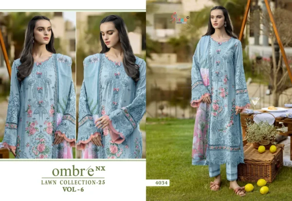 Ombre Lawn Collection 25 Vol 6 Nx Pakistani Replica - Image 4