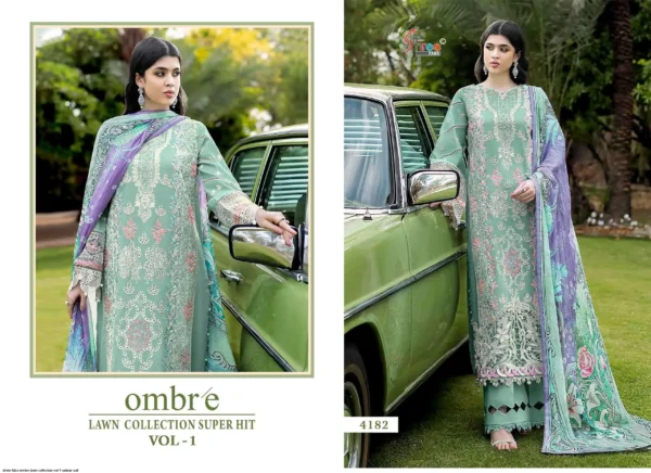 Ombre Lawn Collection Vol 1 Pakistani Replica - Image 2