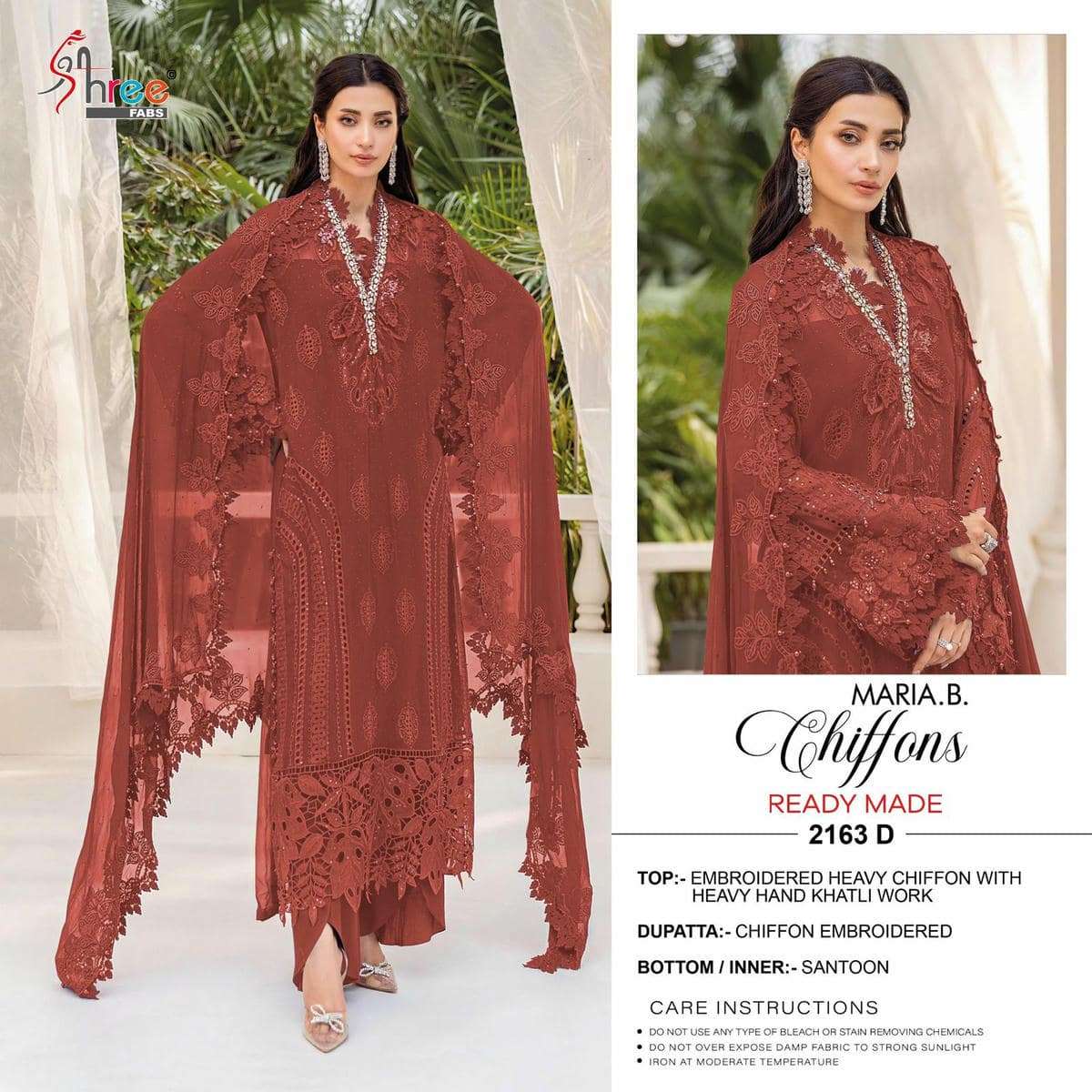 Cristal Ragga Chiffon Modern Classy LOOK Readymade Suit - Image 5