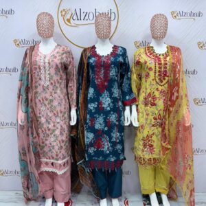 Alzohaib Cotton collection Ready to Wear with Special Stitch