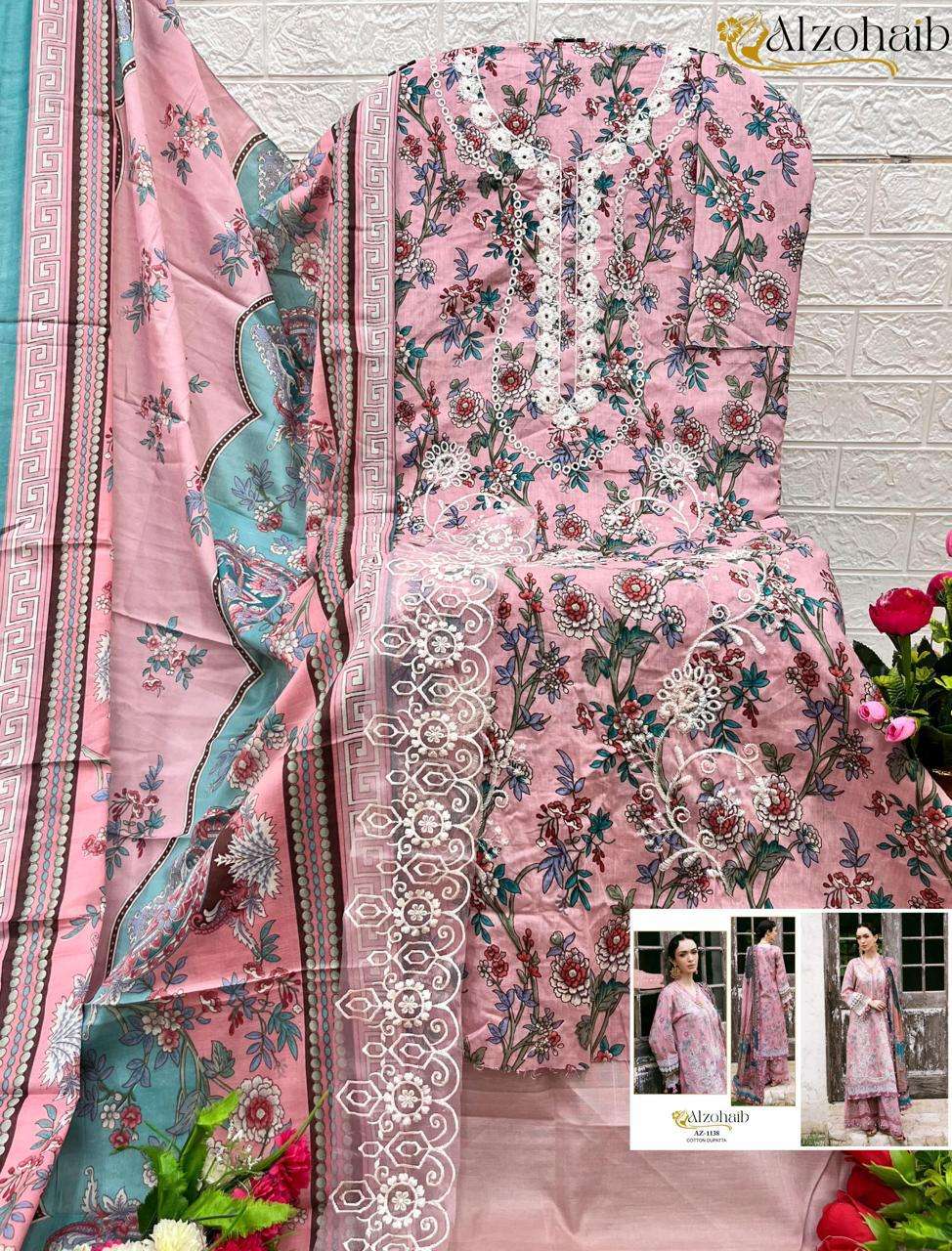 Alzohaib Cotton collection Ready to Wear with Special Stitch - Image 2