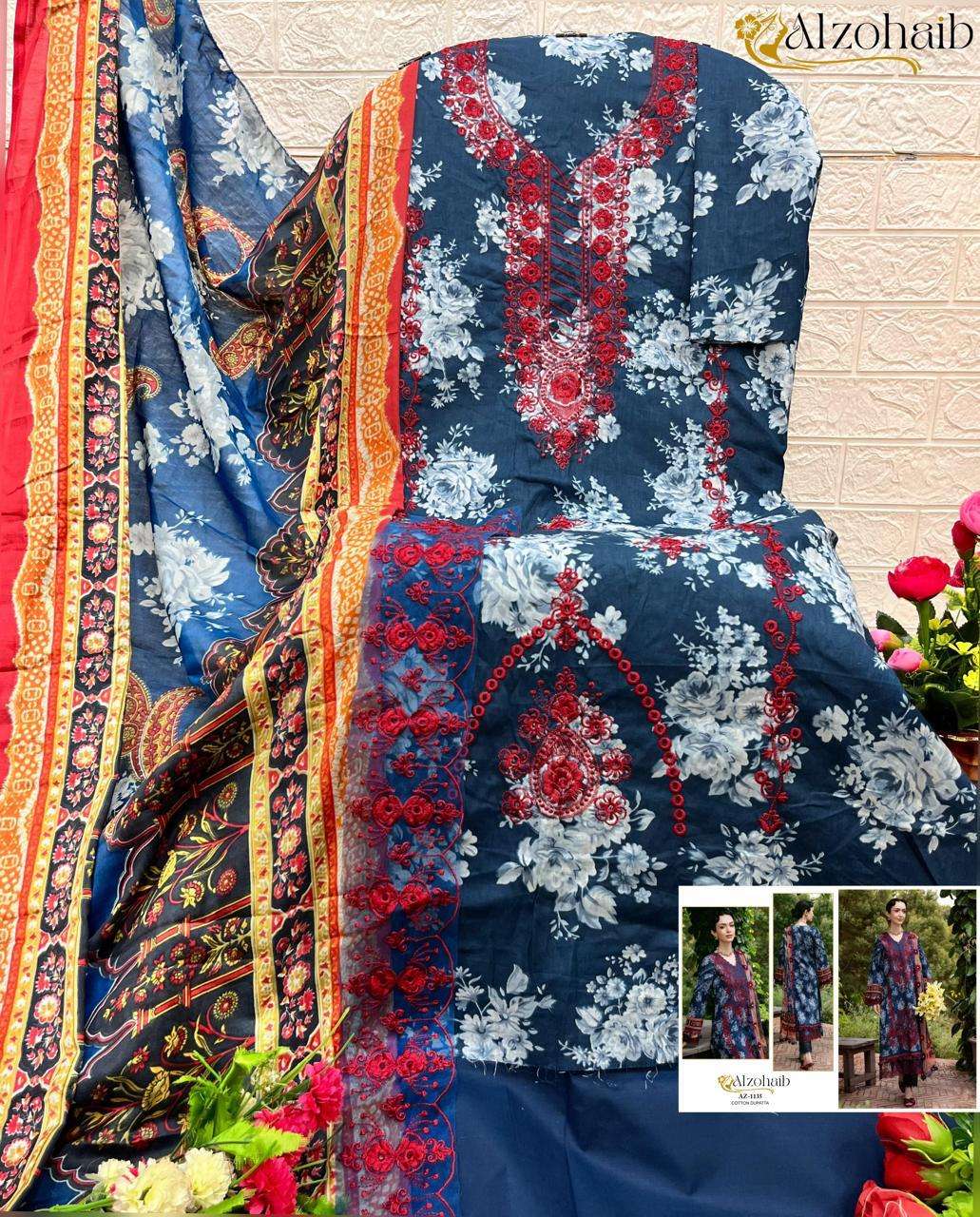 Alzohaib Cotton collection Ready to Wear with Special Stitch - Image 3