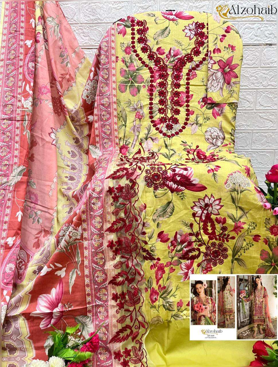 Alzohaib Cotton collection Ready to Wear with Special Stitch - Image 4