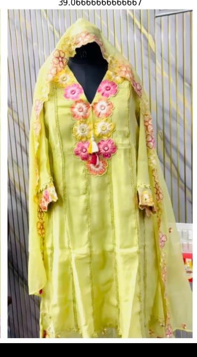 Elegant Lime Green Embroidered 3-Piece Ethnic Suit Ready to Wear - Image 4